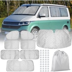 Viseira do sol CMOD T5 T6 8 partes para janelas do carro