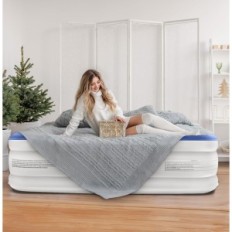 Idoo oppblåsbar madrass med en rask oppblåsbar oppblåsbar 190x100x46 cm