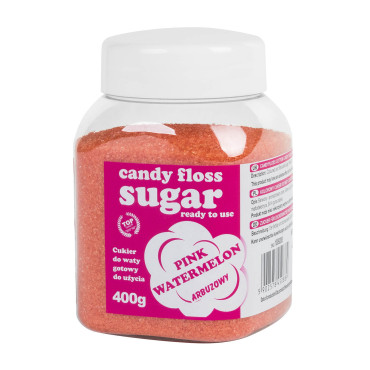 Bunter Zucker für ein rosa...
