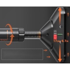 Drąds per tirare la porta Sportneer, push-up, 75-94 cm, fino a 200 kg