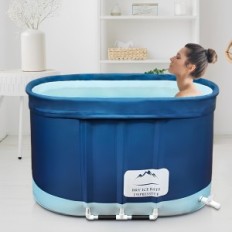 Folding Bath Binyuan Home Model for voksne med et komfortabelt og slitesterkt deksel