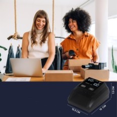 Výstavní stroj pro kontrolu bankovek ZenaCAS, 12.5x15x7.8cm