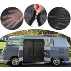 Mosquito Net Hamon 150x150 cm på bagsiden og siden til kameraet