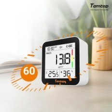 Air Meter Temtop M10 + 6W1 CO2 PM2.5 VOL BT temperatura Vlažnost