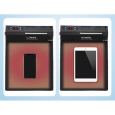 Yuchengtech lcd cale calçando 11.8x8.3"Para reparar telas 120 ° C