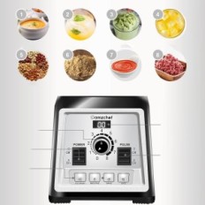 UŻYWANY Blender AMZCHEF 2000W 2L 25000RPM 8 biegów 4 programy smoothie