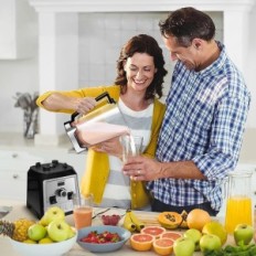 Brugt AMZCHEF 2000W 2L 25000RPM 8 Gears 4 Smoothie-programmer