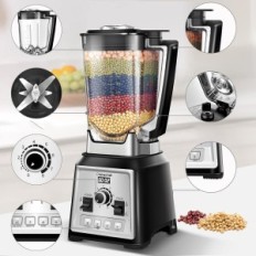 Použitý / neúplný blender amzchef 2000W 2L 25000RPM 8 programů 4