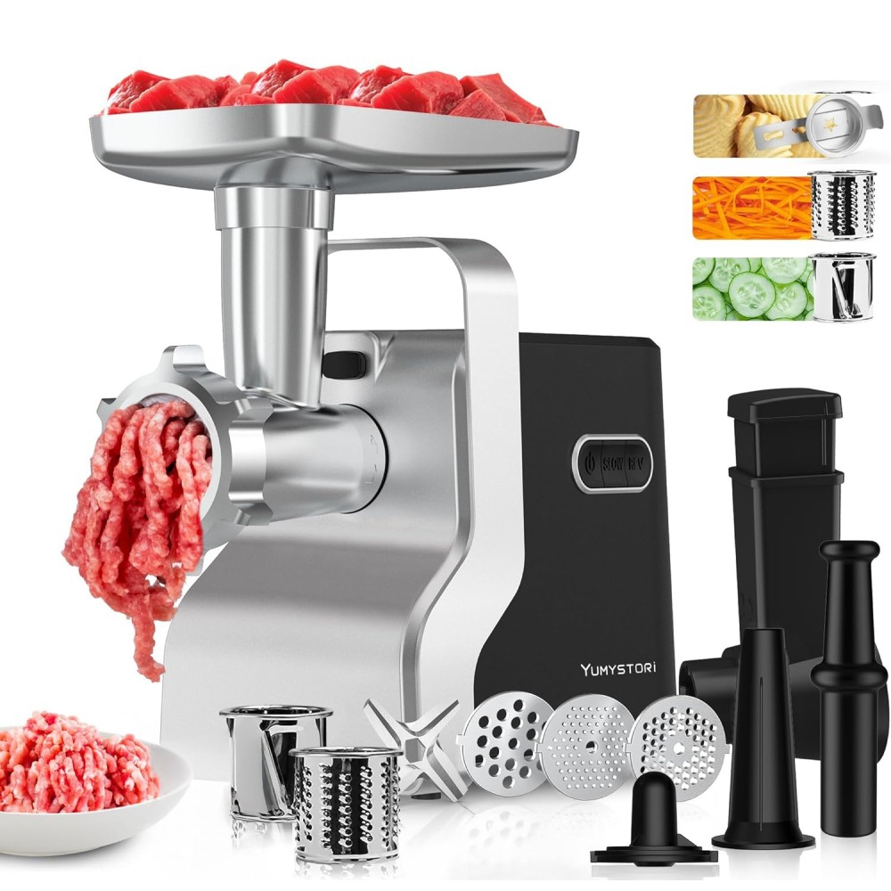 Molinillo de carne eléctrica usada / incompleta 3000W con un relleno