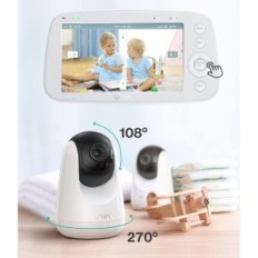 Gebruikte / onvolledige elektronische Nanny Vava VA-IH009 voor 2 camera's