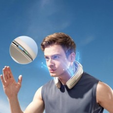 Gebrauchte Nackenventilator JiseLife Neck-Lüfter 5800mAh Kleine Klinge