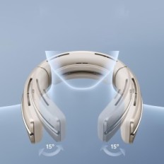 Gebrauchte Nackenventilator JiseLife Neck-Lüfter 5800mAh Kleine Klinge