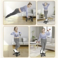 Hydraulické krokové hantao noha cvičení, zatížení až 100 kg bez nastavení