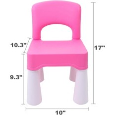 High chair Burgkidz Kids Chair pink 9.3 "Interior and garden