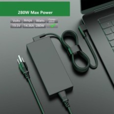 Izložba GAN Laptop Utovarivač Razer Blade Fast USB-C punjač