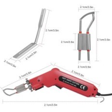 Cuchillo eléctrico usado yante 100W 650 para cortar espuma de alambre caliente