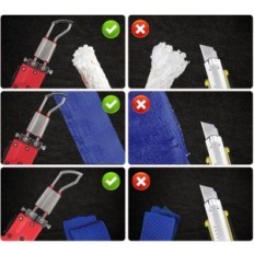 Used Electric Yante 100W 650 knife for cutting hot wire foam