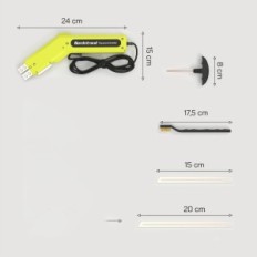 Neúplný nůž pro nordstand 240V pwt-fc02 pěna s čepelí 150 a 200 mm