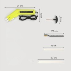 Cuchilla incompleta para NORDSTANDS 240V PWT-FC02 espuma con cuchillas 150 y 200 mm