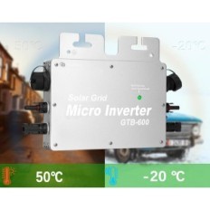 Microinwerter danificado Braerainz GTB-600 600W, para fotovoltaica