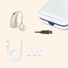 Delmicure VHP-1710 høreapparat. Kompakt digital enhed med lydjustering