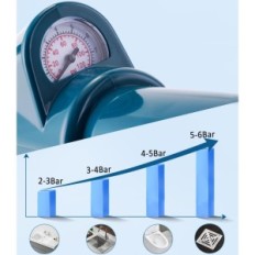 JuchengTech Toilet Piston con 2 strumenti di pulizia dei capelli di mostra