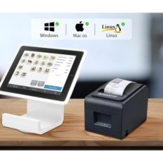 Drukarka termiczna vretti V330M, 80 mm, USB, LAN, automatyczne cięcie NIE KOMPLET