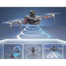DRON LE-Idee Idea31P, 2 Kamera 4k, WLAN, mit 2 Fernbedienungsbatterien