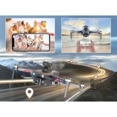 Käytetyt Dron LE-idea idea31p, 2 kamerat 4k, WiFi, jossa 2 kaukosäätimen paristoa