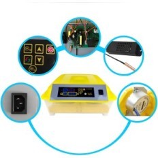 Incubadora de huevos 48 PC digitales con regulación de temperatura y ventilación