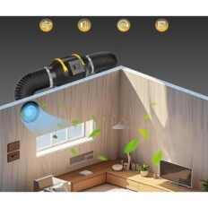 Fangofast 200mm 910m3 / H 230V Výfukový ventilátor 1.5m