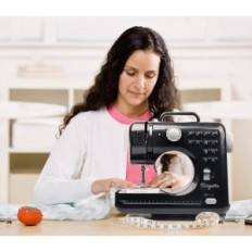 Used / incomplete Sewing machine Birgitta, Dark gray