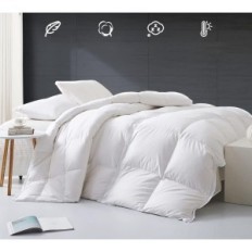 Down Quilt ASMILE 240x260 ympäri vuoden goose fluffilla ja sulka