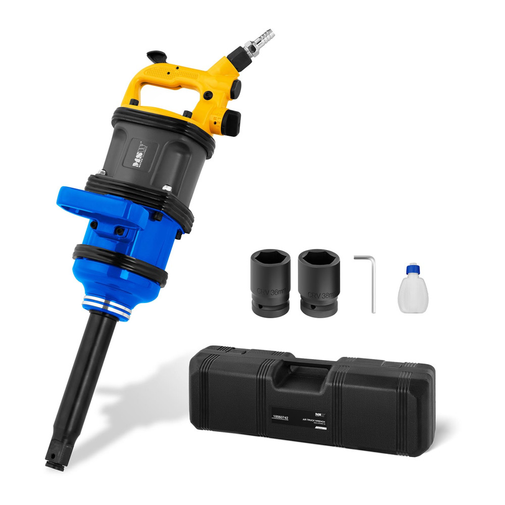 Pnevmatski ključ za odvijanje koles 1 "2300 RPM + kovček MSW-Atw4600