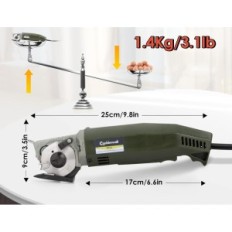 Professionaalsed rätsepad käärid CGOLDENWALL ümmarguse teraga 220-240V