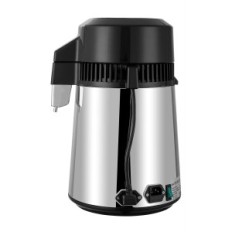 Bojāts / lietots 800W ūdens destilētājs ar stikla krūzi, nerūsējošā tērauda ūdens filtrēšana
