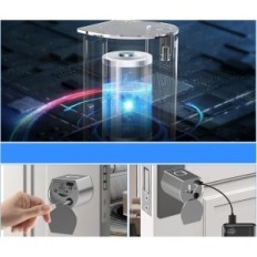 Blocco della porta elettronica della mostra con lettore di impronte digitali Esteesmart YL-80mm Bluetooth Bluetooth