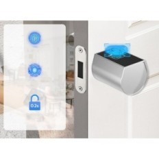 Näitus Elektrooniline ukselukk sõrmejälgede lugejaga Esiasmart YL-80mm Bluetooth