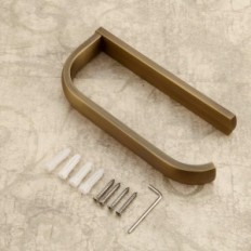 HIENDURE-Toilettenpapierhalter auf der Wandbronze-Alten montiert