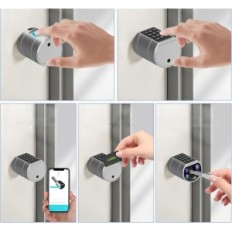 Lietotas durvju slēdzenes ar pirkstu nospiedumu L111 RFID Bluetooth 50-100 mm