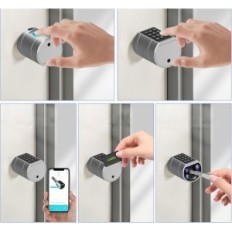 Použitý zámek dveří s otiskem prstu L111 RFID Bluetooth 50-100 mm