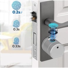 Naudota durų užraktas su pirštų atspaudų L111 RFID "Bluetooth" 50-100 mm