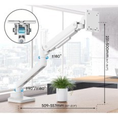 Kasutatud monitori käsi 17-49 "Spring Gaasi divolial / pöörlemine 2-20 kg LDT69-C012