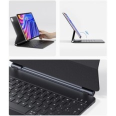 Teclado mágico del iPad Air 13 "y iPad Pro 12.9" (Gen 3-6) EARTE M01-A29-BK-ES-B QWERTY