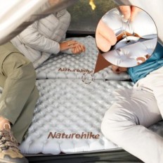 Felfújható szőnyeg R5.8 3.2 "Naturehike dupla szivattyú kemping ezüst-múmia