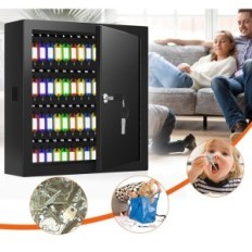 Mejasg Fire-resistant Safe for 100 keys, anti-Sugar cabinet