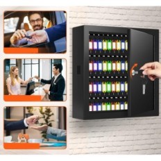 Coffre-fort résistant au feu Mejasg pour 100 clés, armoire anti-sucre