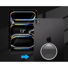 Tastiera Bluetooth con iPad Pro 13 "M4 2024 Omoton KC011 Qwertz de Illuminato