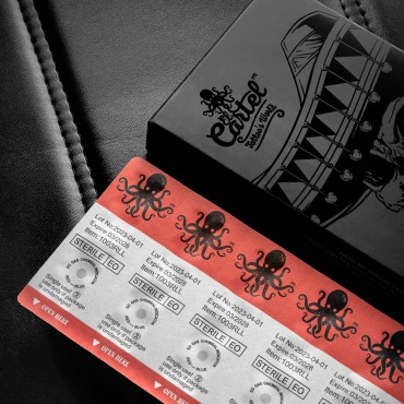 Cartouches de Tatouage EL CARTEL V2 - 0.35 15RM-W LongTaper 10 pcs.