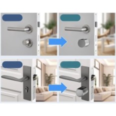 Damaged / incomplete electronic door lock 60 mm (30/30) ESEEESMART BLUETOOTH fingerprint reader